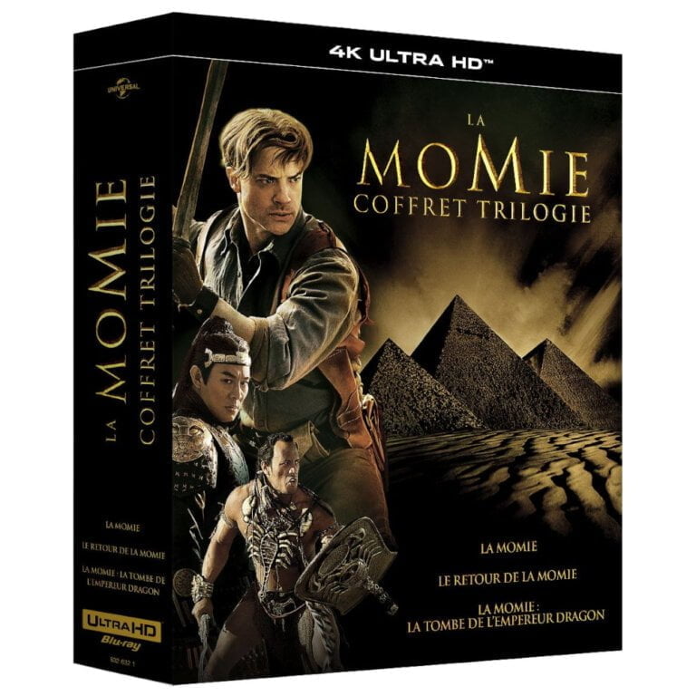 Trilogie La Momie Coffret Blu Ray 4k UHD 1999 2008