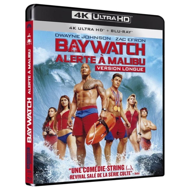 Baywatch Alerte à Malibu En Blu Ray 4k Uhd 2017 0217