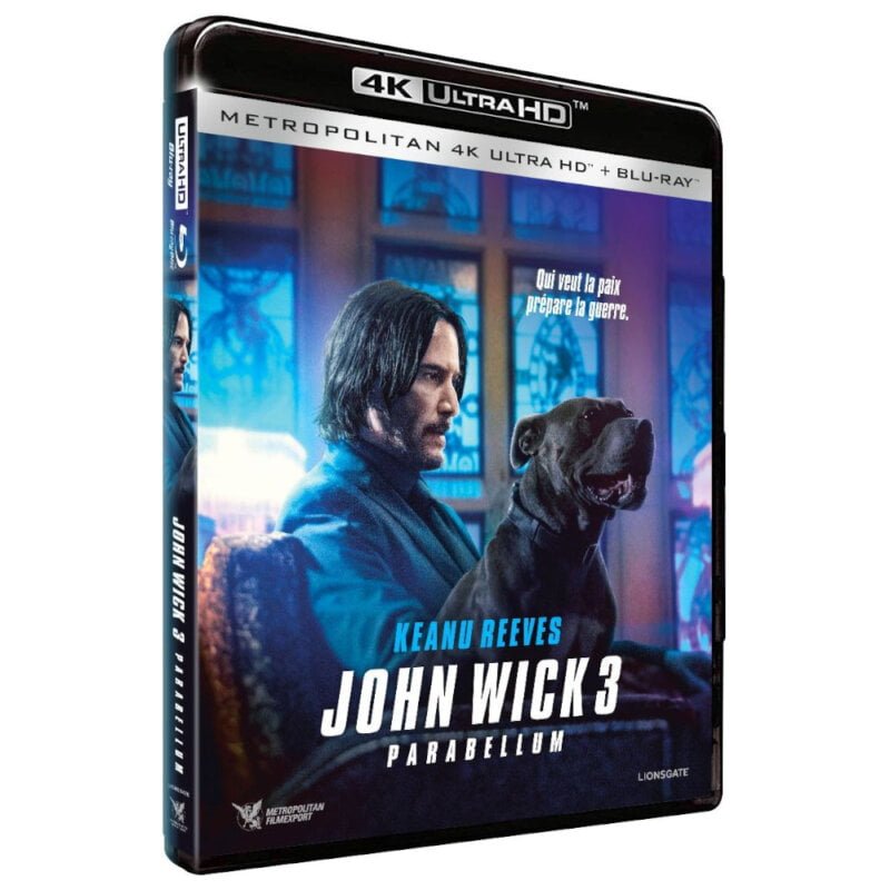 John Wick Chapitre 4 Steelbook En Blu Ray 4k Uhd 2023 6965