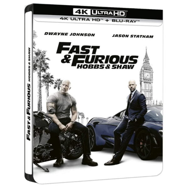 Fast and Furious: Hobbs and Shaw 4k Steelbook