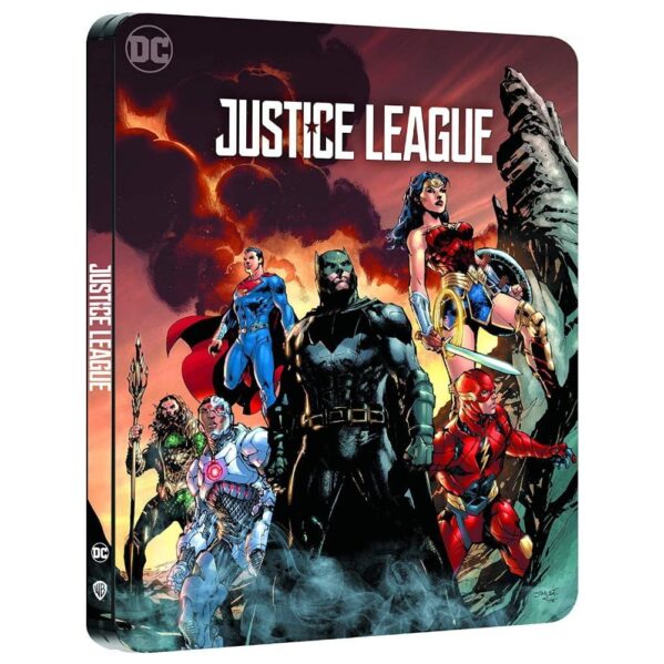 Justice League 4k Steelbook Comic