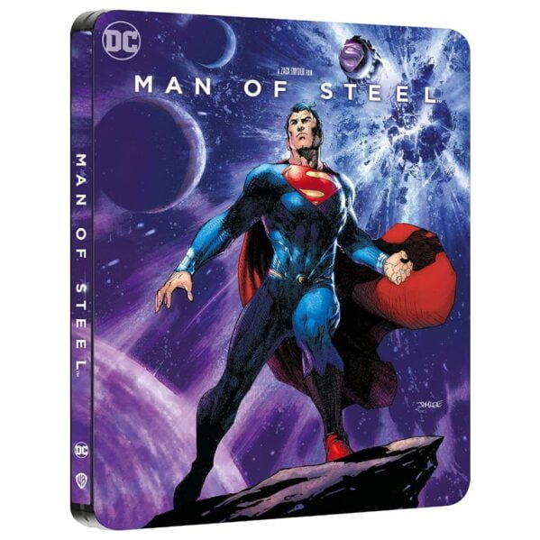 Man of Steel 4k Steelbook Comic