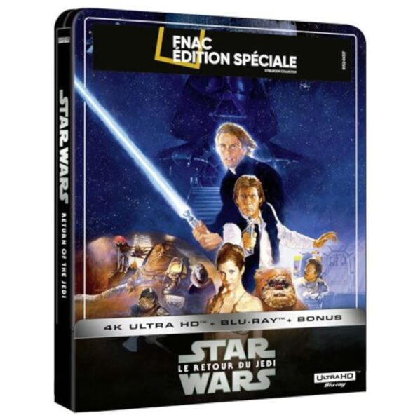 Star Wars Episode VI Steelbook Fnac : Le retour du Jedi 4k