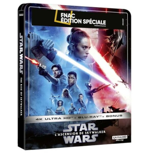 Star Wars Episode IX Steelbook 4k : l'ascension de Skywalker