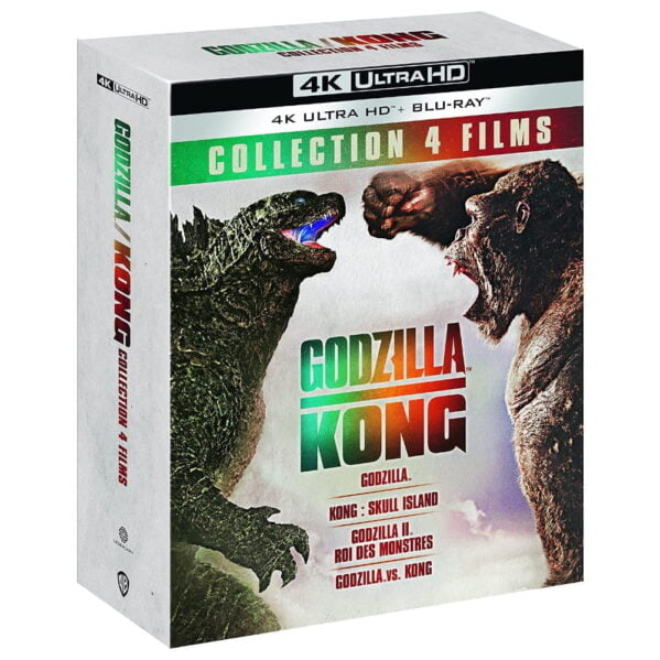 Godzilla Kong Collection 4 films 4k