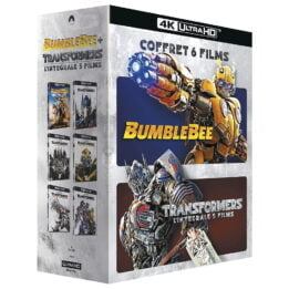 Coffret Transformers 6 films 4k
