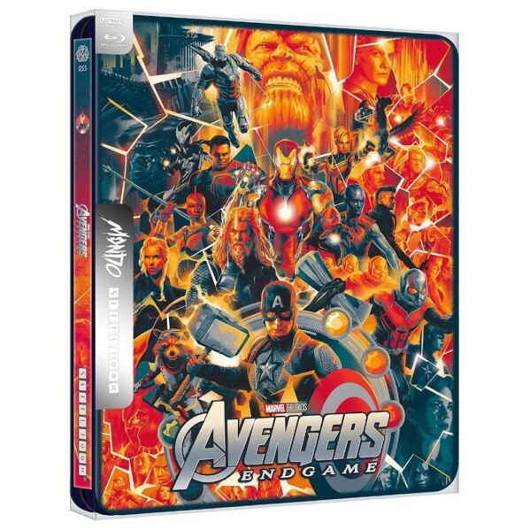 Avengers Endgame Steelbook Mondo 4K Blu ray