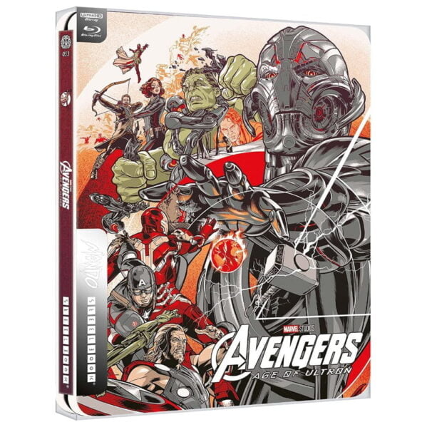 Avengers L'ère d'Ultron Steelbook Mondo 4K