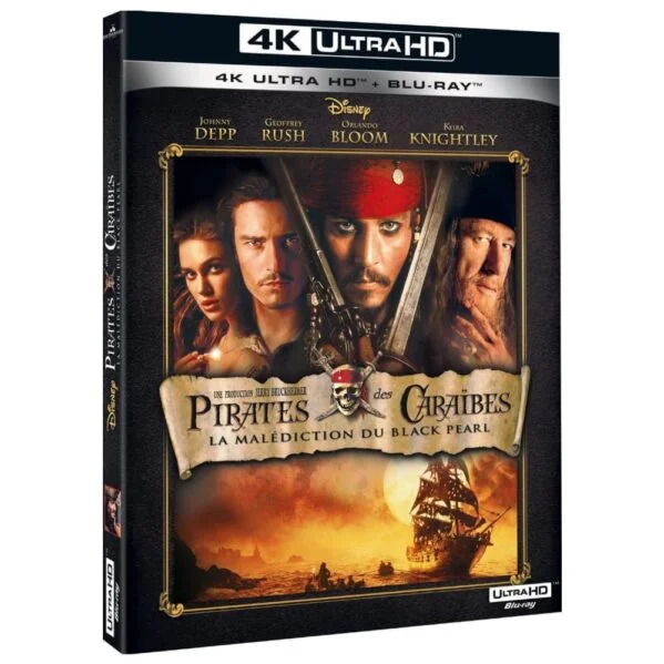 Pirates des Caraïbes la Malédiction du Black Pearl 1 4k