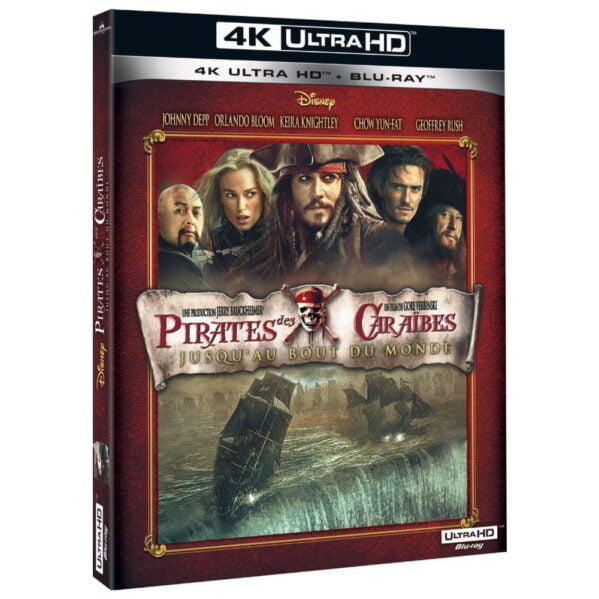 Pirates des Caraïbes Jusqu'au Bout du Monde 3 4k