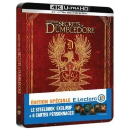Les animaux fantastiques 3 : Les secrets de Dumbledore 4K Steelbook E. Leclerc