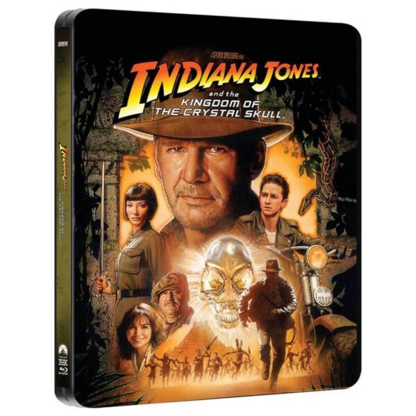 Indiana Jones et le Royaume du crâne de cristal 4K Steelbook