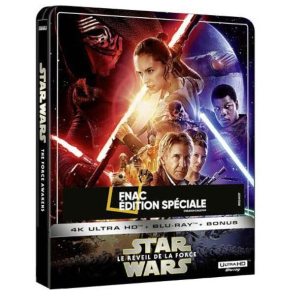 Star Wars Episode VII Steelbook : Le Réveil de la Force 4K