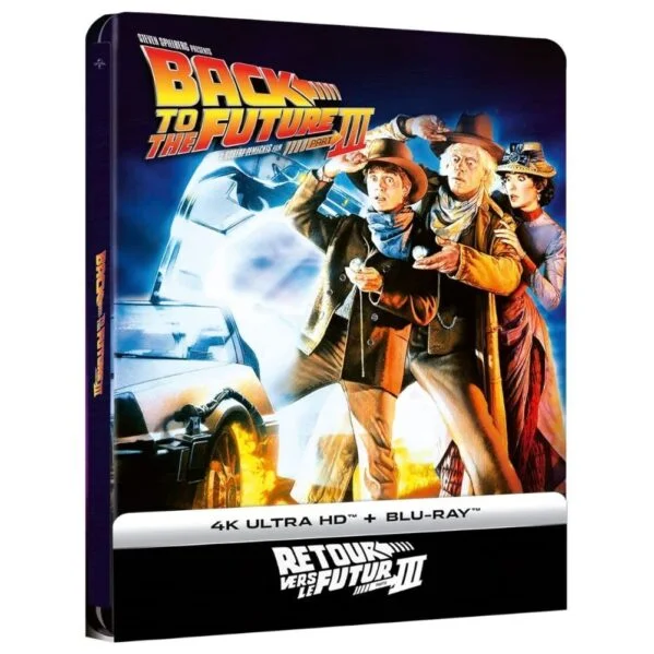 Retour vers le Futur 3 Steelbook 4k