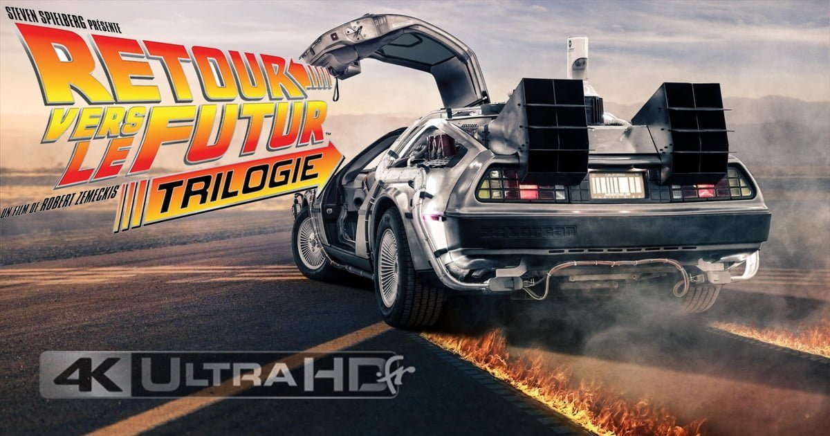 Collection Retour vers le Futur Blu-ray 4K Ultra-HD | 4K-Ultra-HD.fr