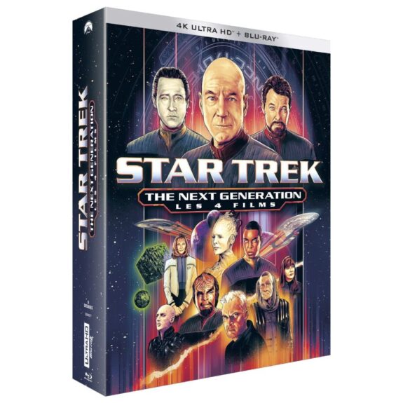 coffret Star Trek - The Next Generation - 4 Films 4k