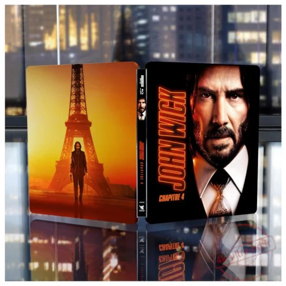 John Wick Chapitre 4 Steelbook ouvert 1