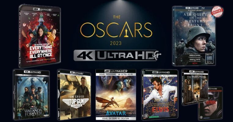 Oscars 2023 Blu-ray 4K Ultra-hd