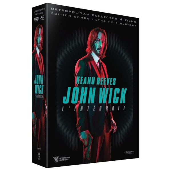 Coffret John Wick 1 à 4 Collector 4k