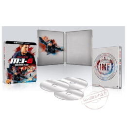 Mission Impossible Fallout 6 Steelbook 4k ouvert