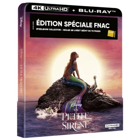 La Petite Sirène Steelbook Fnac 4K