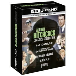 Coffret Alfred Hitchcock 5 films 4K