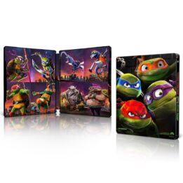 Ninja Turtles Teenage Years Steelbook 4K ouvert