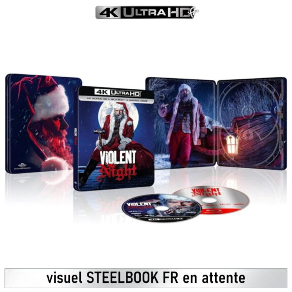 Violent Night Steelbook 4K overview