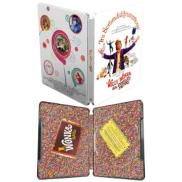 Charlie et la chocolaterie (1971) Steelbook 4K ouvert