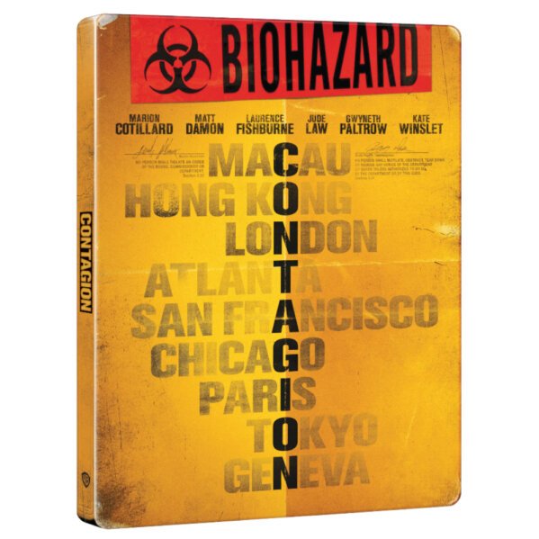 Contagion 4K Steelbook