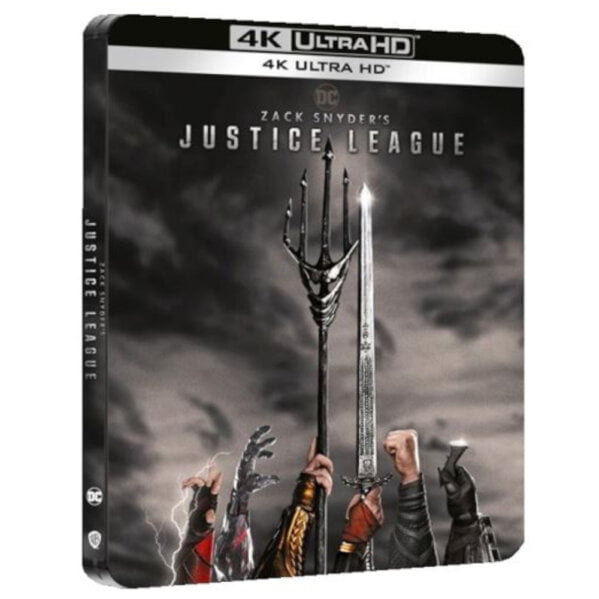 Zack Snyder's Justice League Steelbook Armes 4K pre