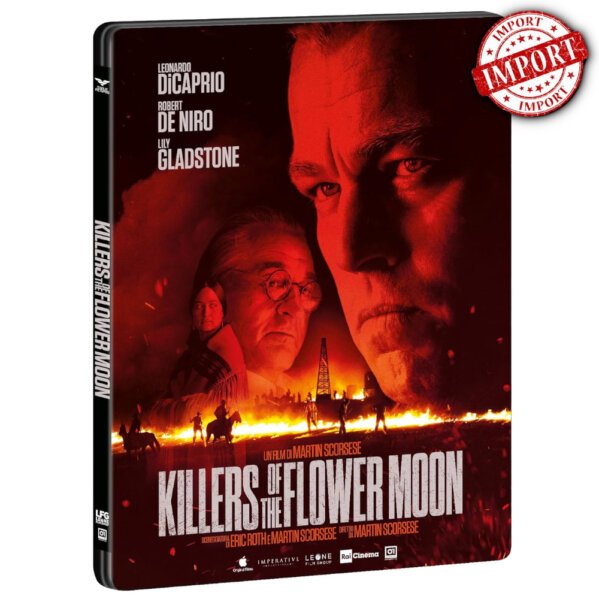 Killers Of The Flower Moon Steelbook 4K Import