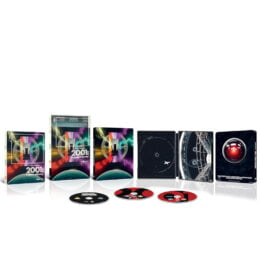 2001 L'Odyssée de l'espace Steelbook 4k Vault ouvert