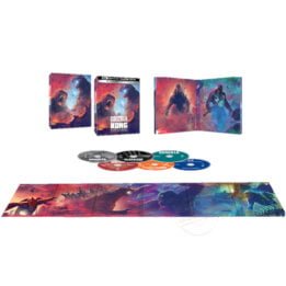 Godzilla-Kong Monsterverse 5 films 4k contenu