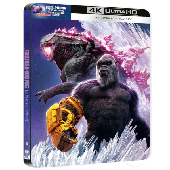 Godzilla x Kong : Le Nouvel Empire Steelbook 4k