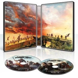 La Planète des Singes Le Nouveau Royaume 4k Steelbook ouvert