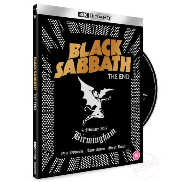 Black Sabbath The End 4k