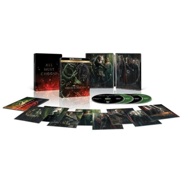 House of the Dragon Saison 2 Steelbook Fnac 4k contenu