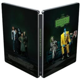Beetlejuice Beetlejuice Steelbook 4k ouvert