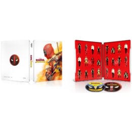 Deadpool et Wolverine Steelbook 4k ouvert