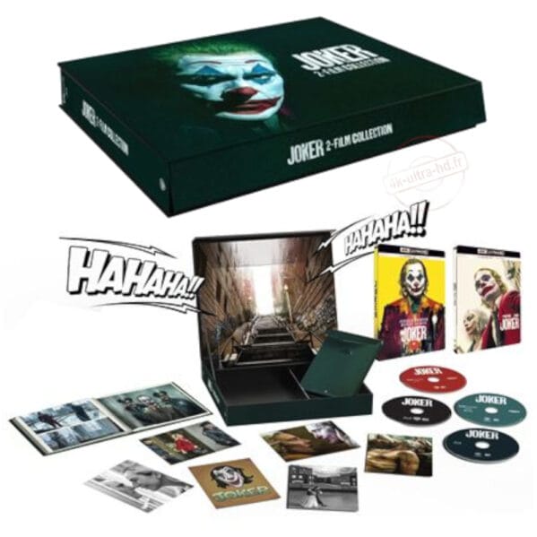 Joker et Joker folie à deux Collector Fnac 4k contenu