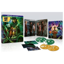 Loki Saison 2 Steelbook 4k ouvert