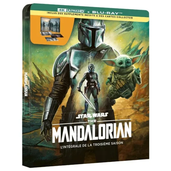 The Mandalorian Saison 3 Steelbook 4k