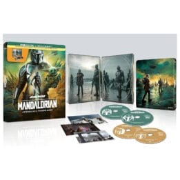 The Mandalorian Saison 3 Steelbook 4k ouvert