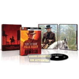 Pale Rider Steelbook 4k ouvert