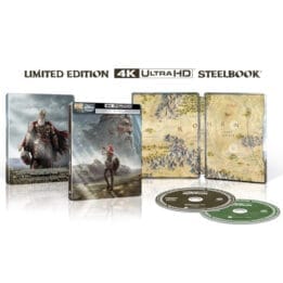 Le Seigneur des Anneaux La Guerre des Rohirrim 4k steelbook ouvert