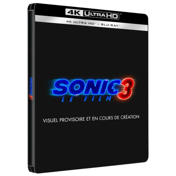 Sonic 3 Steelbook 4k