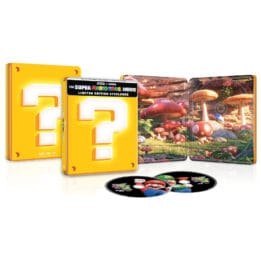 Super Mario Bros le film Steelbook 4k ouvert
