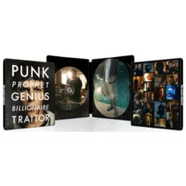 The Social Network 4k Steelbook ouvert