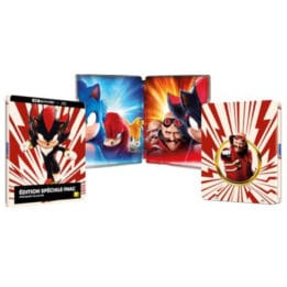 Sonic 3 Steelbook Fnac 4k ouvert